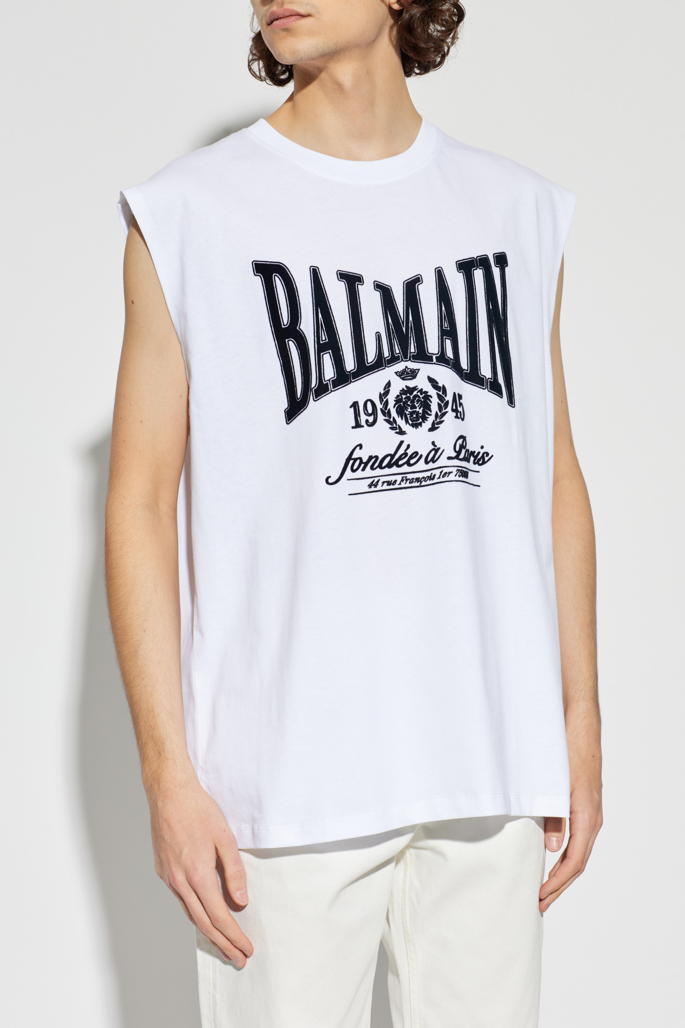 Balmain Sleeveless T-shirt | Men's | Vitkac